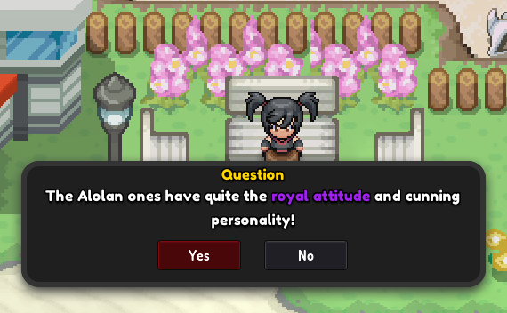 Ailana's Yes/No question about trading for an Alolan Meowth